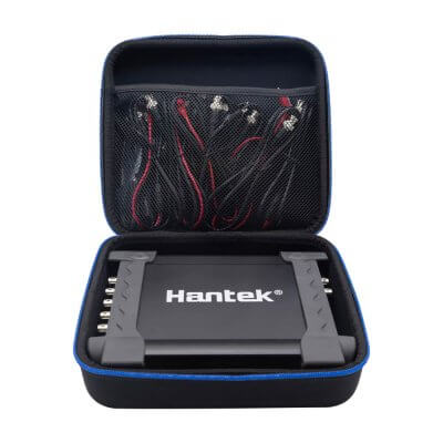 USB осциллограф Hantek 1008А для диагностики автомобилей (8 каналов, 12бит разрешение, 2,4 МГц)-4