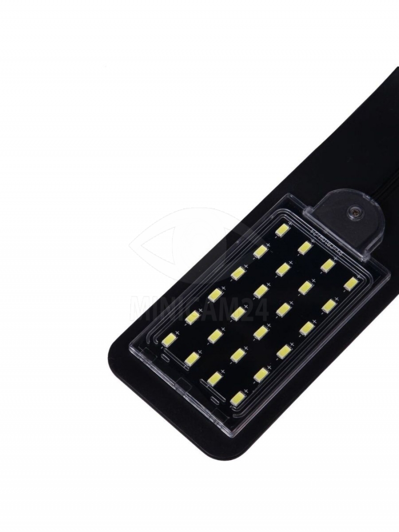 Светодиодная лампа для аквариума Fishbeam 10W 24LED черная в Саратове за  990 рублей – купить по лучшей цене